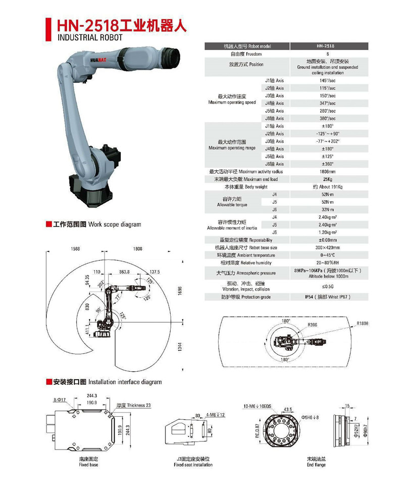 HN-2518工业机器人