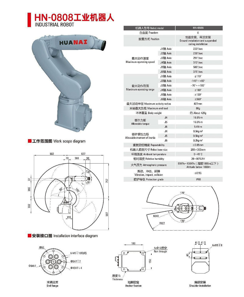 HN-0808工业机器人